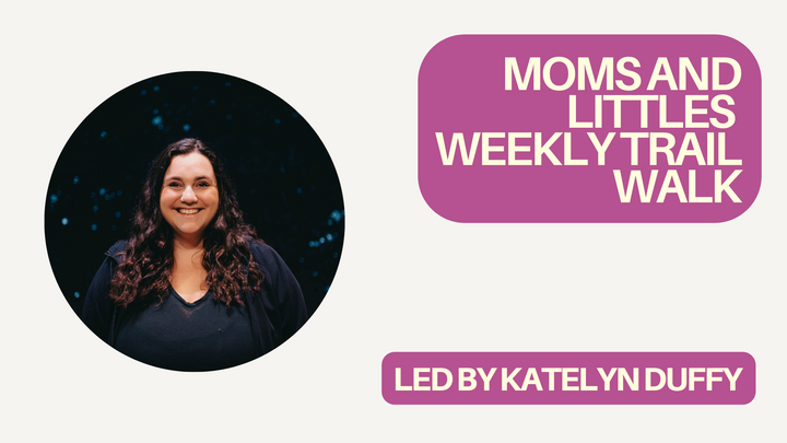 Logo for Moms and Littles Weekly Trail Walk