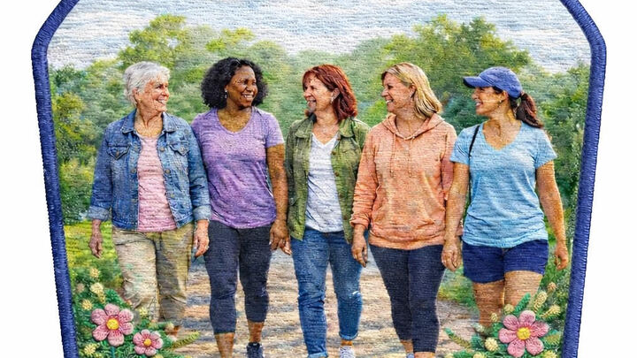 Logo for Saturday Stroll Sisters