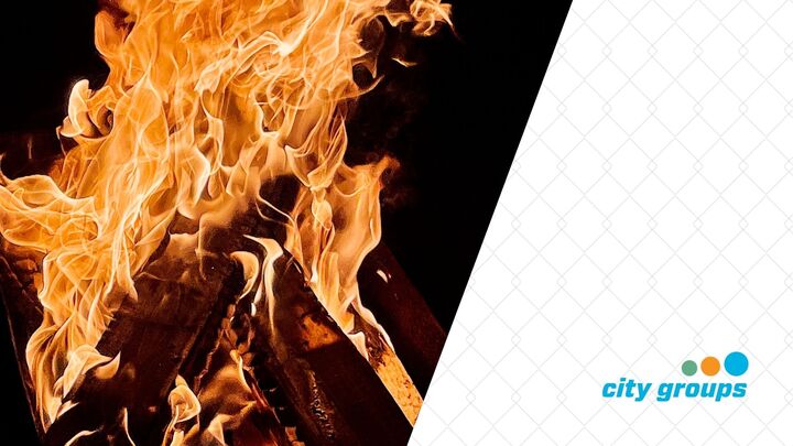 Logo for Men's Fireside | KCK