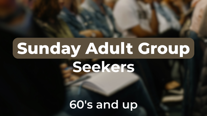 Logo for Sunday Adult Group - Seekers