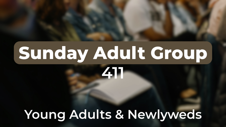 Logo for Sunday Adult Group - 411