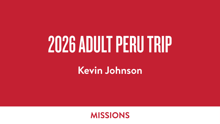 Logo for 2026 Adult Peru Trip