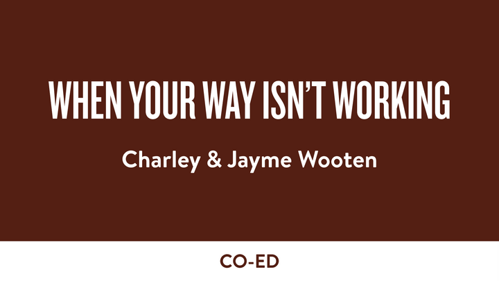 Logo for When Your Way Isn't Working