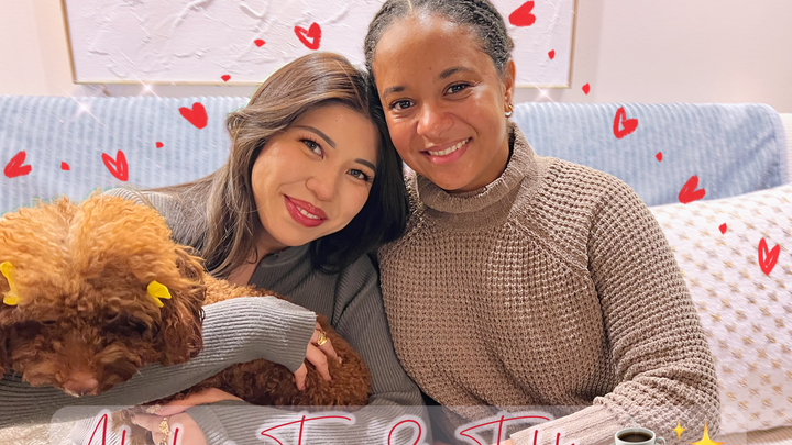 Logo for Alpha: Abigail and Sarah