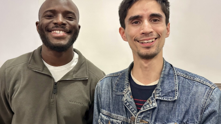 Logo for Alpha with Friday and Emmanuel