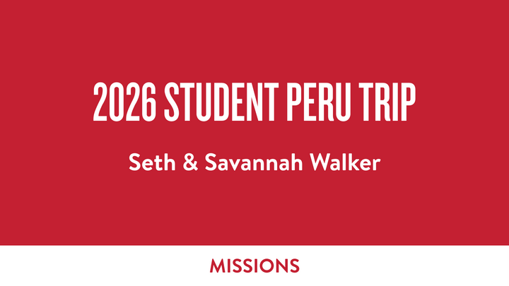 Logo for 2026 Student Peru Trip