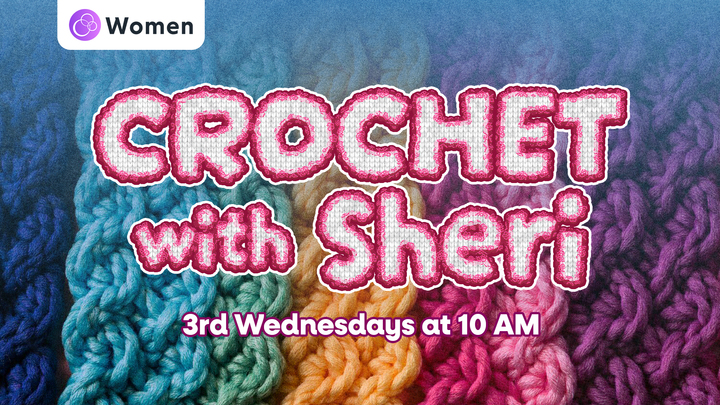 Logo for Crochet with Sheri - 3rd Wednesdays