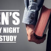 Logo for Men's Friday Night Bible Study