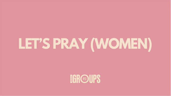 Logo for Let’s Pray (Women)
