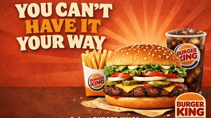 Logo for “You Can’t Have It Your Way”