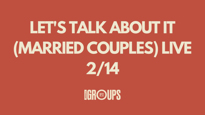 Logo for Let's Talk About It (Married Couples) Live 2/14