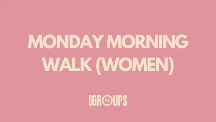 Logo for Monday Morning Walk (Women)