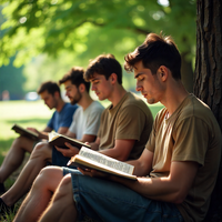 Logo for How to Read the Bible - Nuffer & Ochoa Home Group (Men)