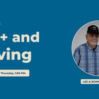 Logo for 65+ and Living