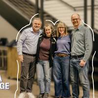 Logo for Alpha Marriage - Dave & Penni // Rob & Lilly