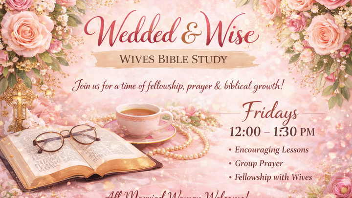 Logo for ! Wedded and Wise: A Wives Bible Study