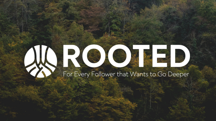 Logo for Rooted: Connect with God Like Never Before - Kim Cotta & Marissa Adams