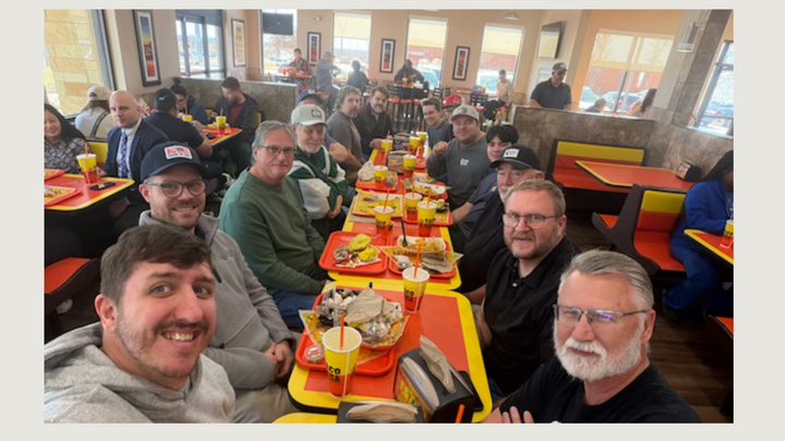 Logo for Men's Lunch Group-Edmond