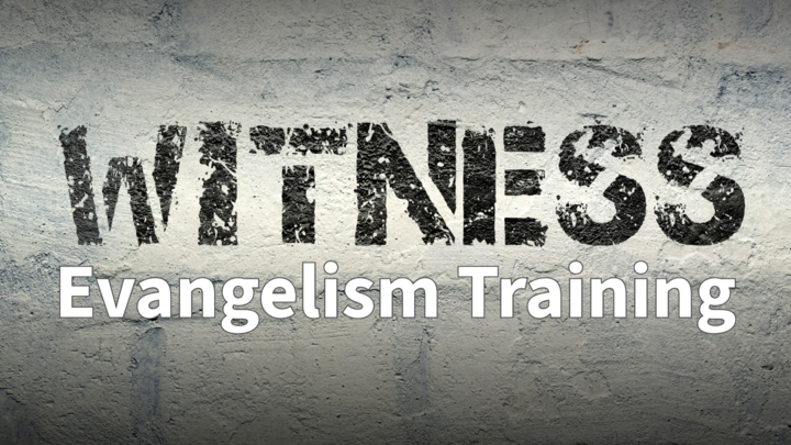 Logo for Evangelism Training | Jeremiah Carswell | Sun 5:30p - 7p