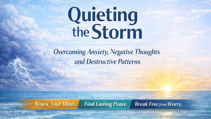 Logo for Care Group: Quieting the Storm: Overcoming Anxiety, Negative Thoughts, and Destructive Patterns
