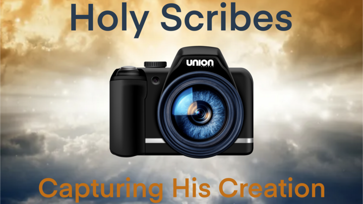 Logo for ! Holy Scribes - Capturing His Creation