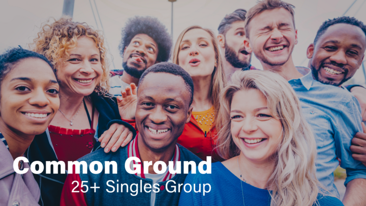 Logo for Common Ground - 25+ Singles Group