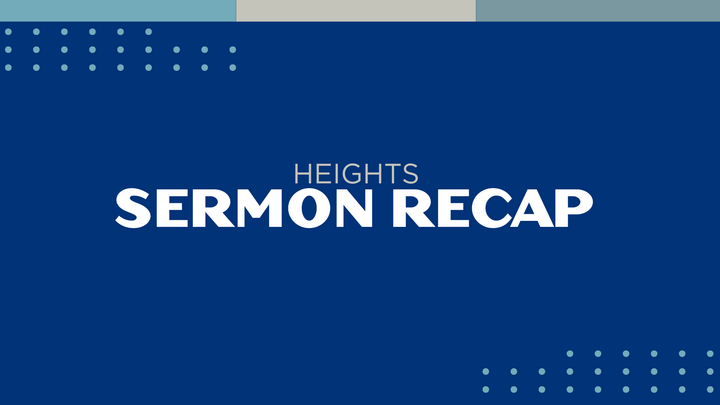 Heights | Men's Sermon Recap - The Blacksmith's | Javier & Scott ...