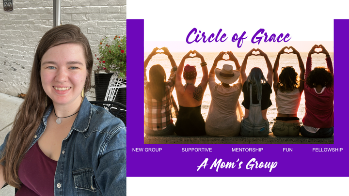 Logo for Circle of Grace (Mom's Group)