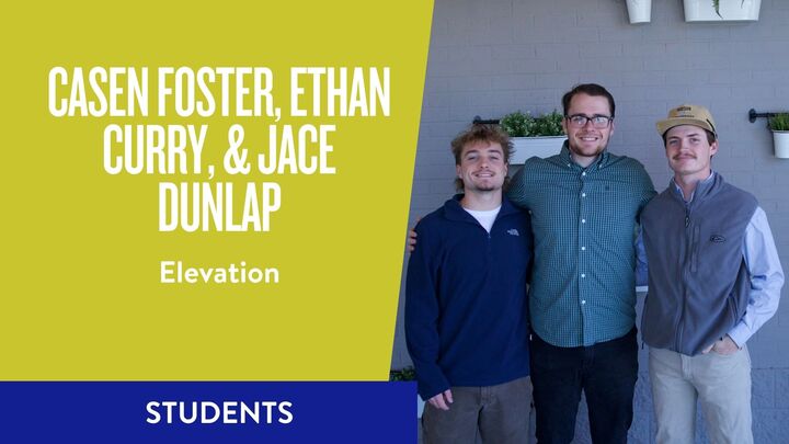 Logo for Elevation: Casen Foster, Ethan Curry, & Jace Dunlap