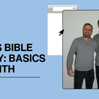 Logo for Men's Bible Study: Basics of Faith