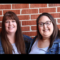 Logo for Women's Group: Julie + Candace