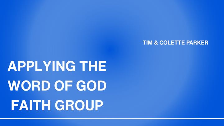 Logo for Applying the Word of God FAITH Group