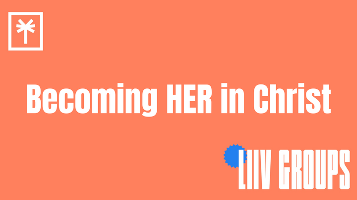 Logo for Becoming HER in Christ led by Ri D