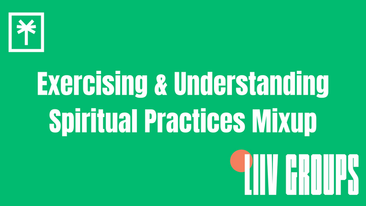 Logo for Exercising & Understanding Spiritual Practices Mixup led by Sonia Adams