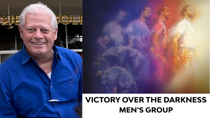 Logo for Victory Over the Darkness (Men's Group)