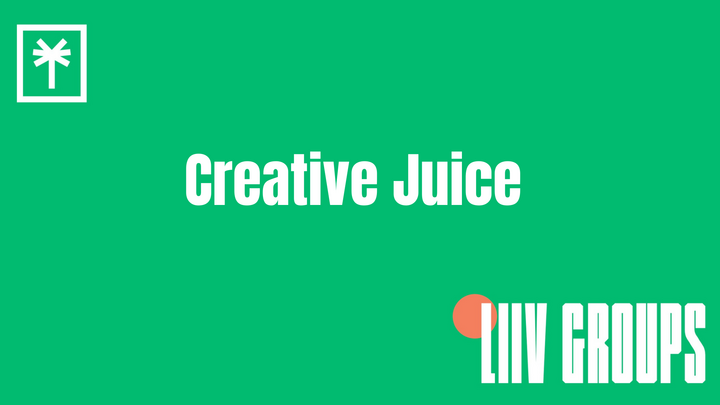 Logo for Creative Juice led by PQ Brown & Indira Goings