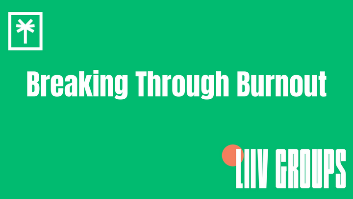 Logo for Breaking Through Burnout led by Ashbelle Pierre & Joy Oni