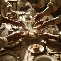 Logo for Breaking Bread Supper Club