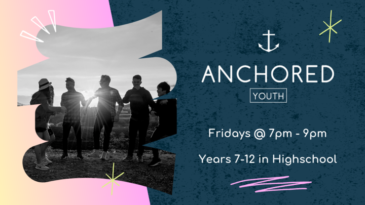 Logo for Anchored Youth 2026