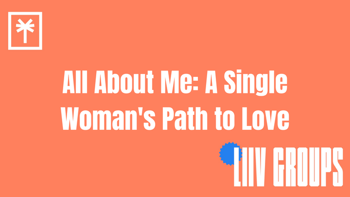 Logo for All About Me: A Single Woman's Path to Love led by Katrina Hefner