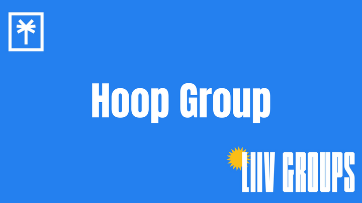 Logo for Hoop Group led by Amarr Blake and Antonio Moss