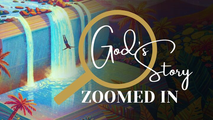 Logo for God's Story - Zoomed In