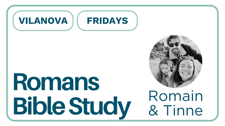 Logo for Romans Bible Study- Vilanova