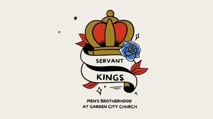 Logo for Servant Kings – Men’s Brotherhood at Garden City Church