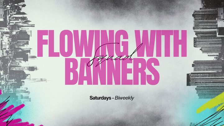 Logo for Flowing with Banners