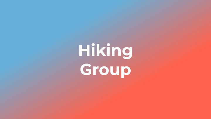 Logo for Hiking Group