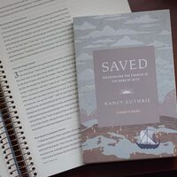 Logo for 2026 Women's Spring Bible Study | SAVED: Experiencing the Promise of the Book of Acts