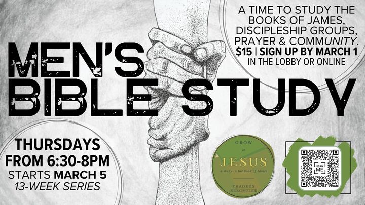 Logo for Men's Bible Study | Spring 2026
