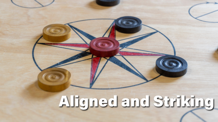 Logo for Aligned & Striking