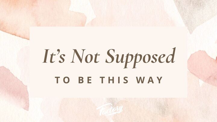 Logo for It's Not Suppose to Be This Way - Priscilla Sweitzer